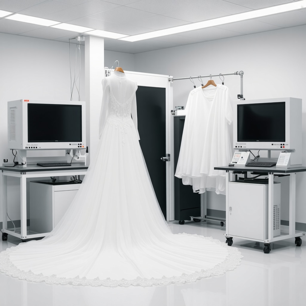 Nanotechnology equipment and eco-friendly cleaning products for wedding dress stain removal in Tampa