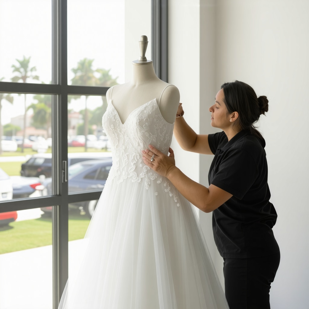 Wedding Dress Cleaning Specialist Tips for Tampa Brides