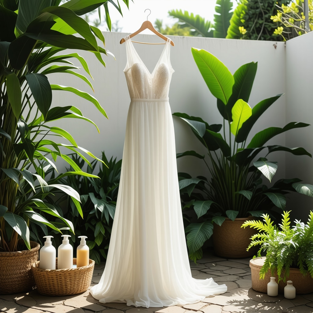 Eco-Friendly Wedding Dress Care Tampa: Sustainable Cleaning Tips