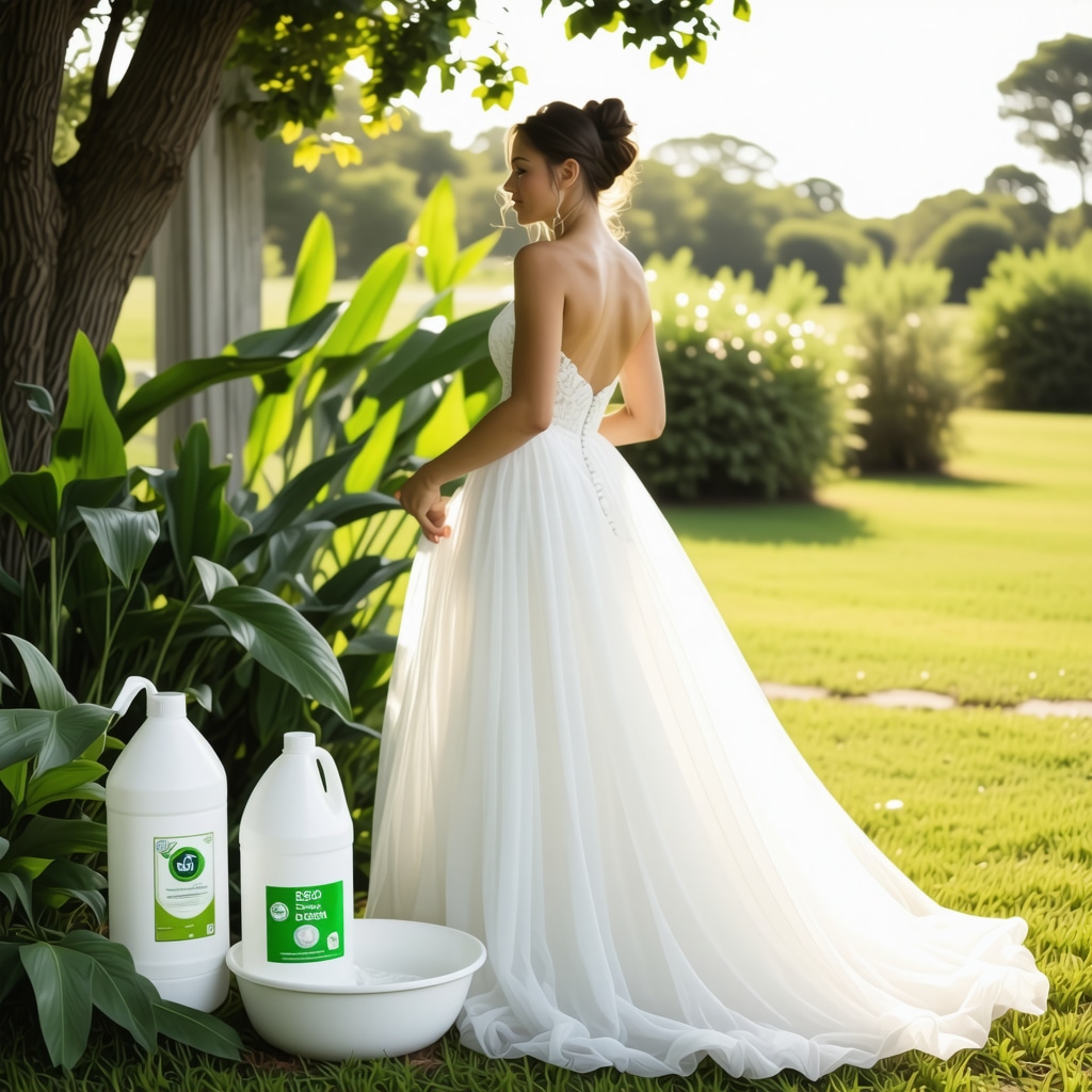 Eco-Friendly Wedding Dress Care Tampa: Sustainable Cleaning
