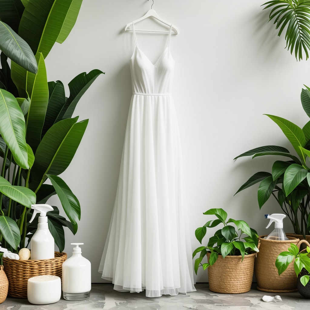 Eco-Friendly Wedding Dress Care in Tampa: Green Cleaning Tips