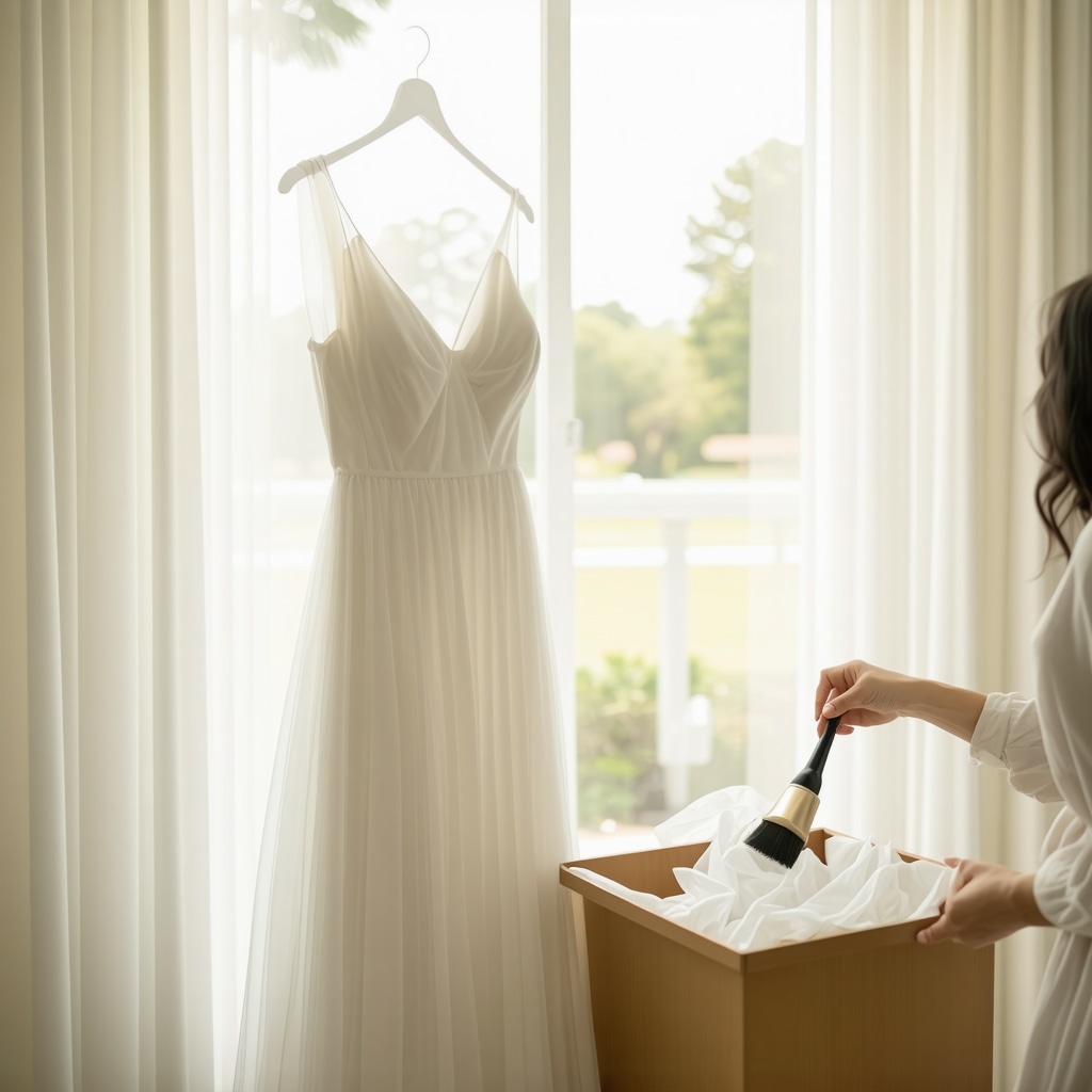 How To Prep Wedding Dress Cleaning Before Storage in Tampa