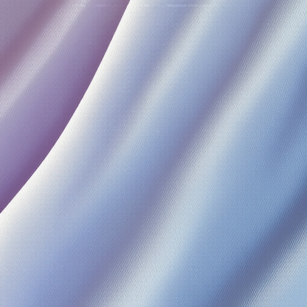 Microscopic detailed image of silk wedding gown fibers with nanocoating highlighted for preservation study