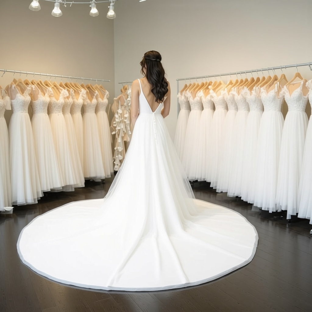 Experts carefully cleaning and preserving delicate couture wedding dresses in a Tampa studio