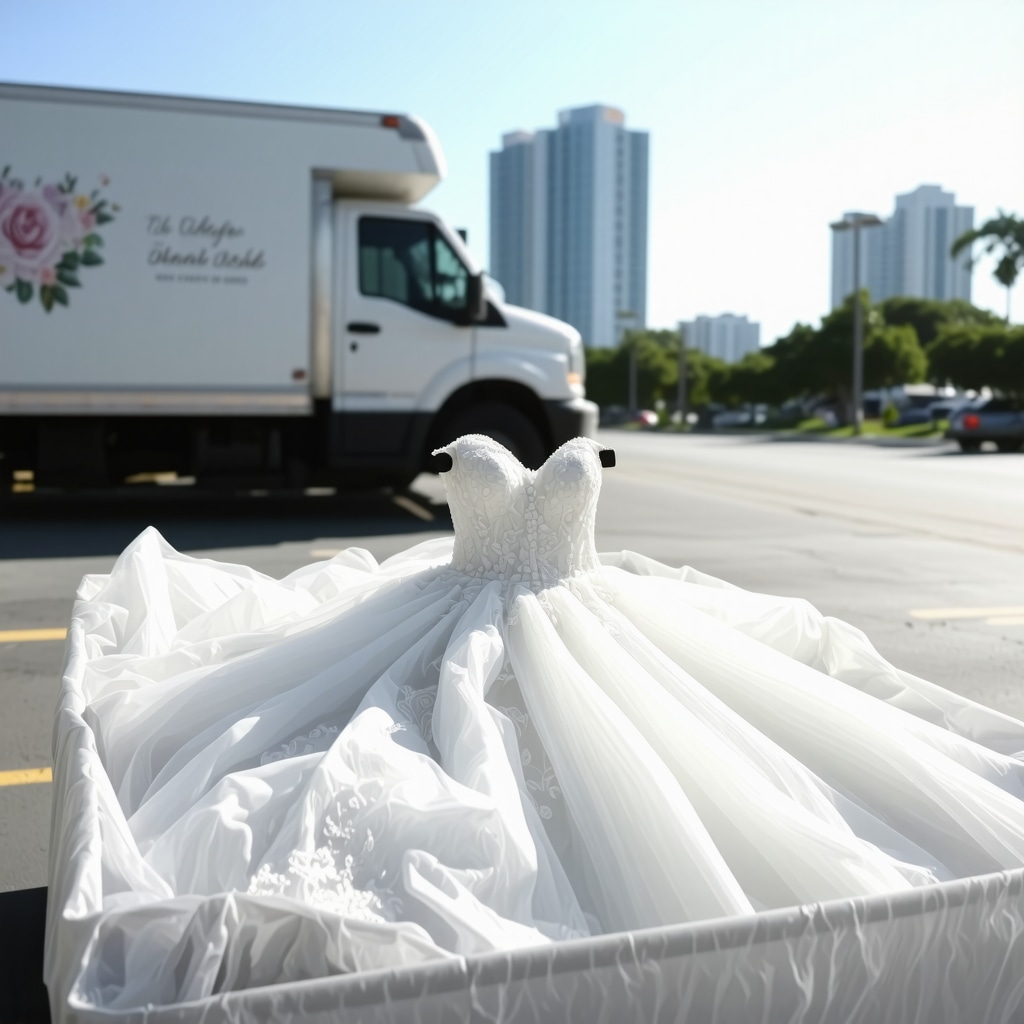 Top Wedding Dress Cleaning Delivery Service in Tampa FL