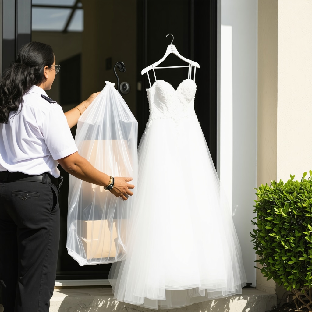 Wedding Dress Cleaning Delivery Service Tampa: Convenience at Your Door
