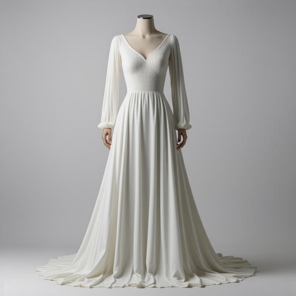 Futuristic wedding gown preservation with 3D scanning and nanotechnology