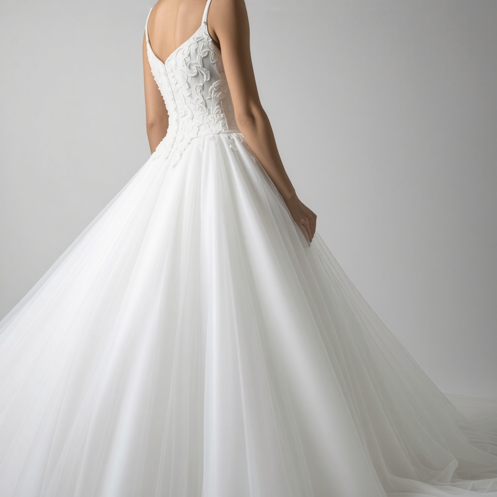 Modern wedding gown preservation with nanotech and laser technology