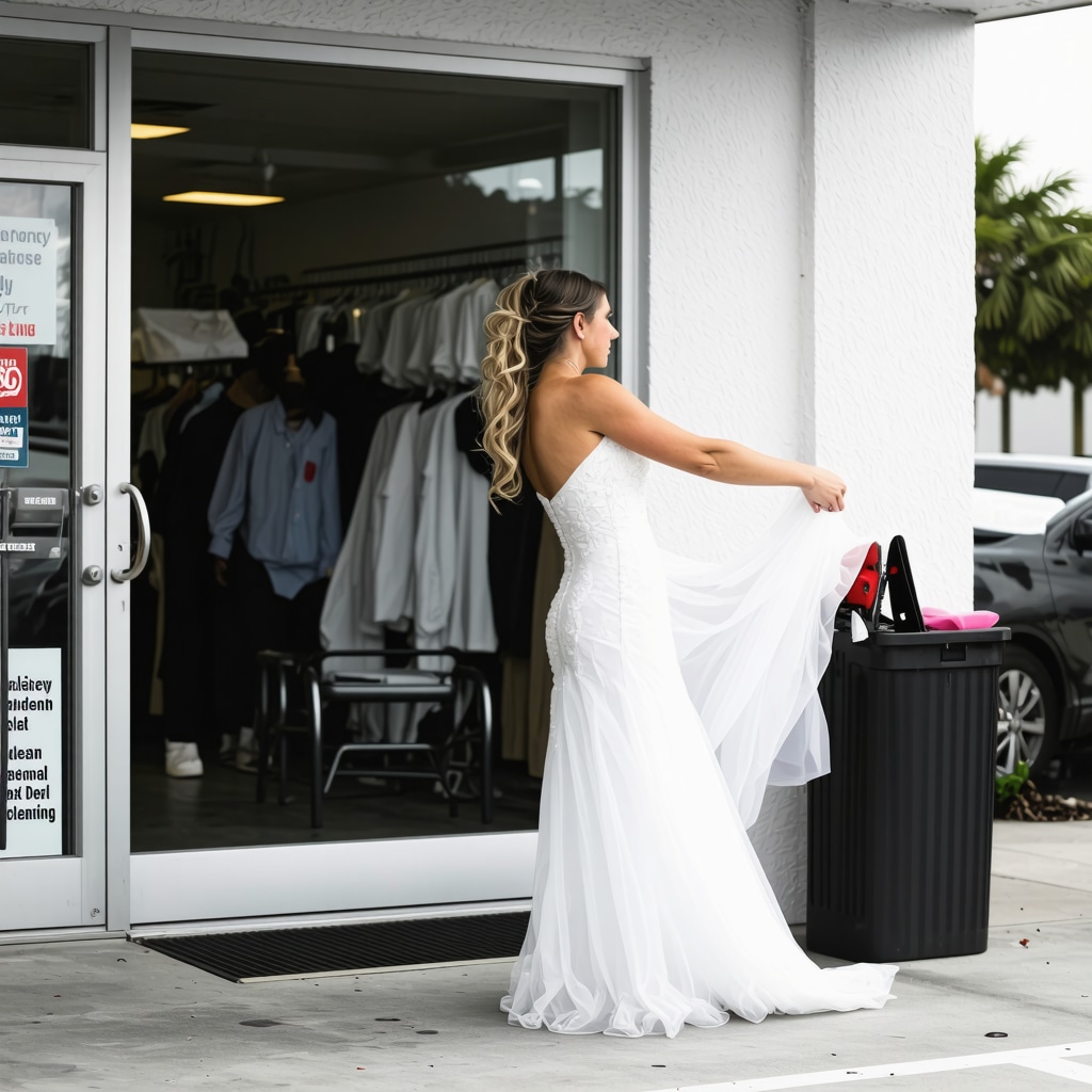 Emergency Wedding Dress Cleaning Services Tampa FL: When to Call