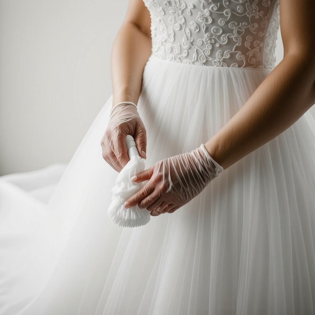 How to Clean Wedding Dress Tulle & Satin in Tampa FL Safely