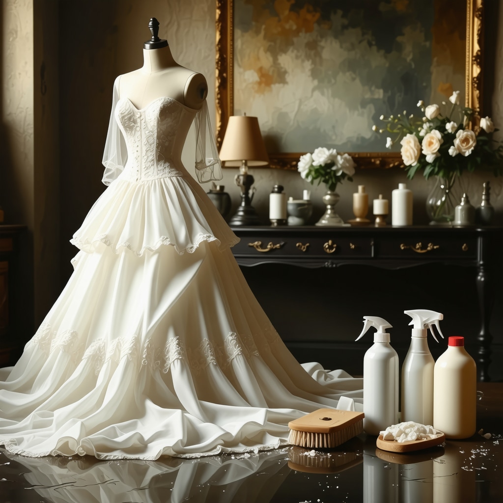 How to Safely Remove Stains from Vintage Wedding Gowns in Tampa & Trinity