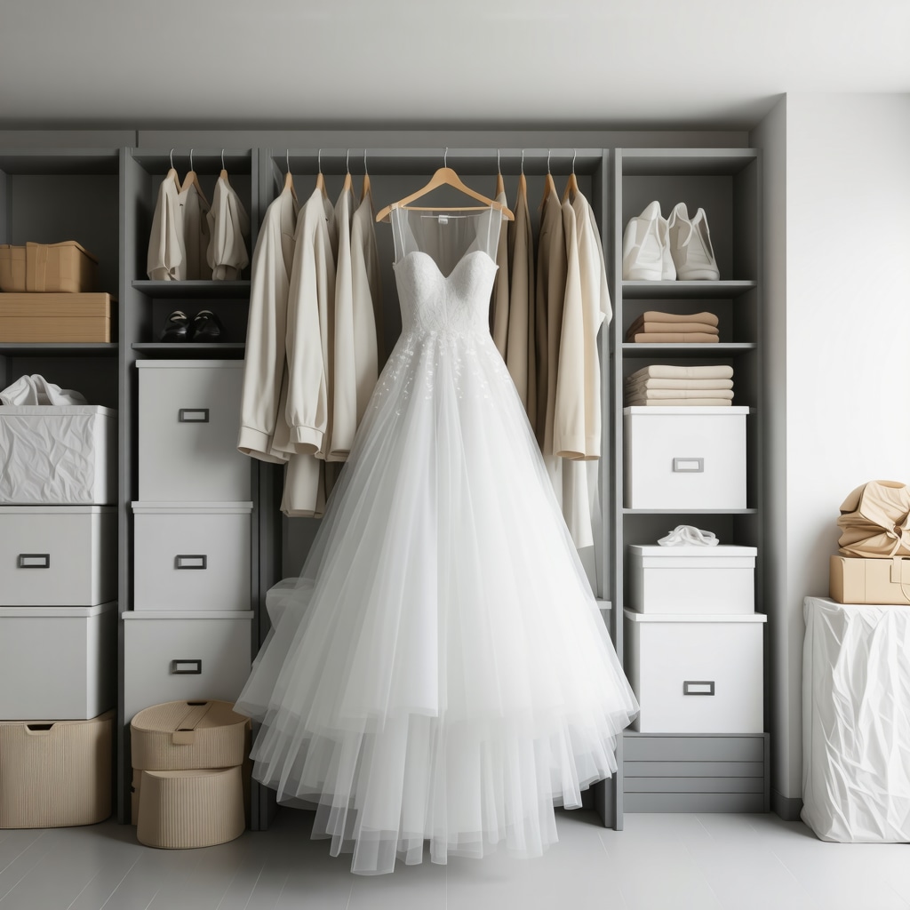 How to Store Your Wedding Dress Properly in Tampa for Long-Term Use