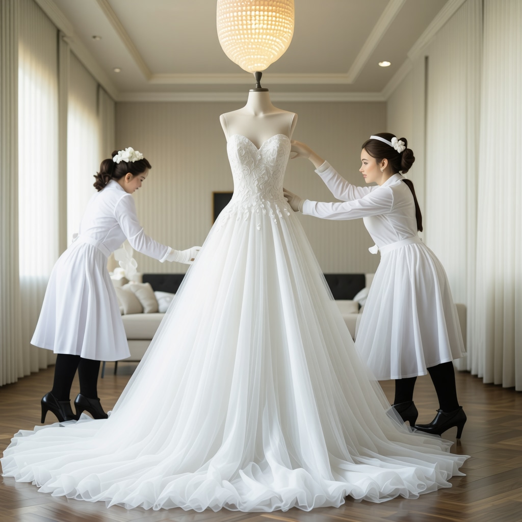 Luxury Couture Wedding Dress Cleaning Experts in Trinity FL
