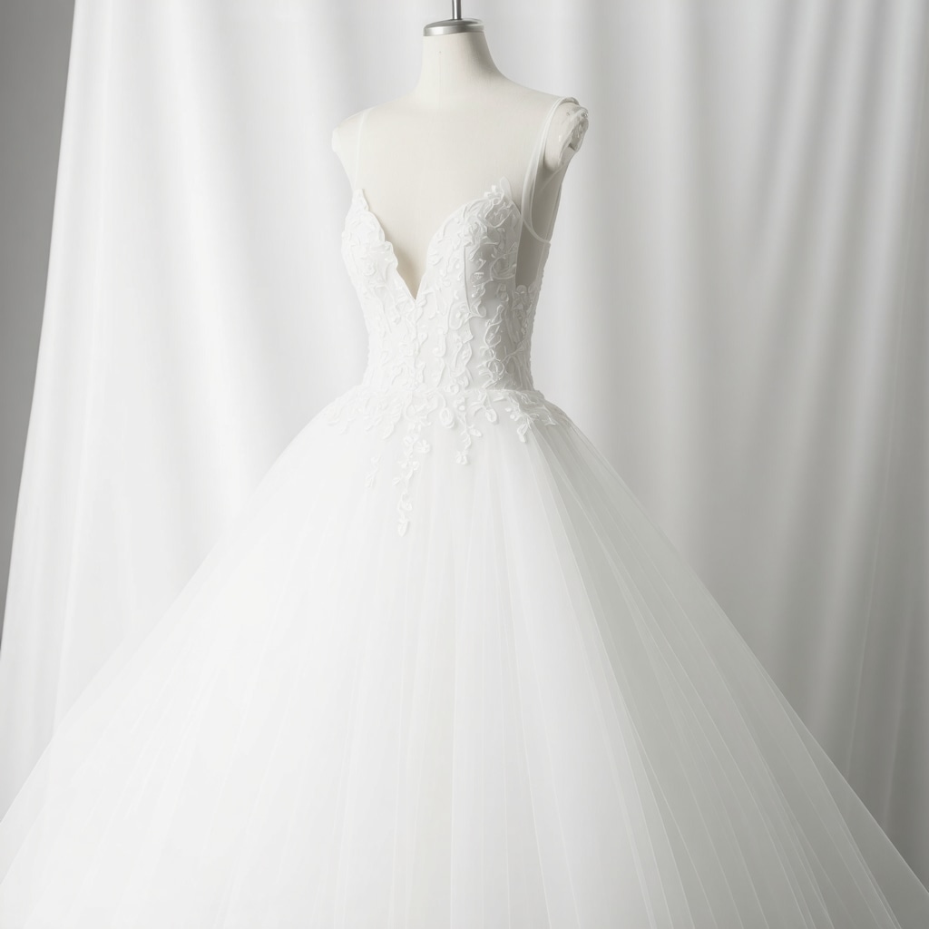 Expert handling of delicate wedding gown with advanced preservation technology in Tampa