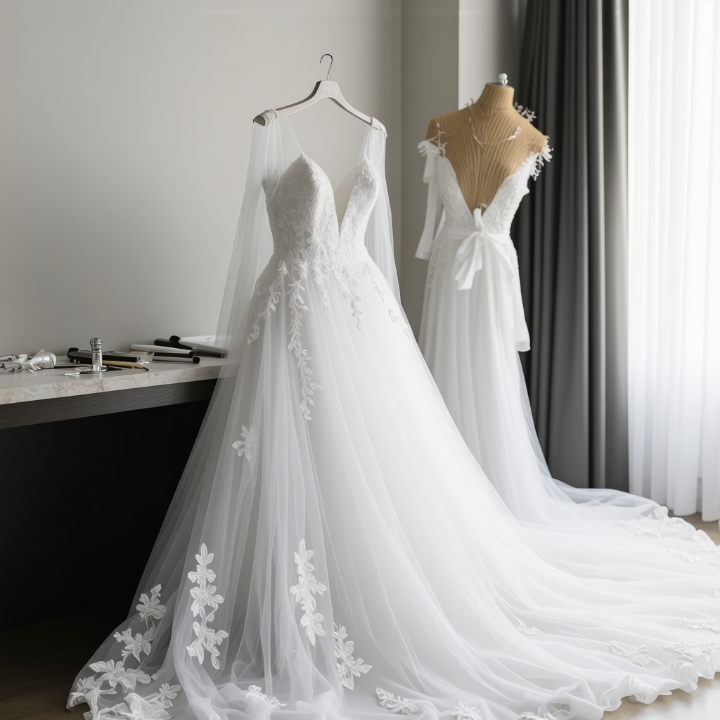 Wedding gown preservation process with expert handling in Tampa