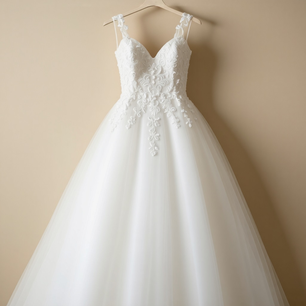 Expert restoring delicate vintage wedding gown with specialized techniques in Tampa