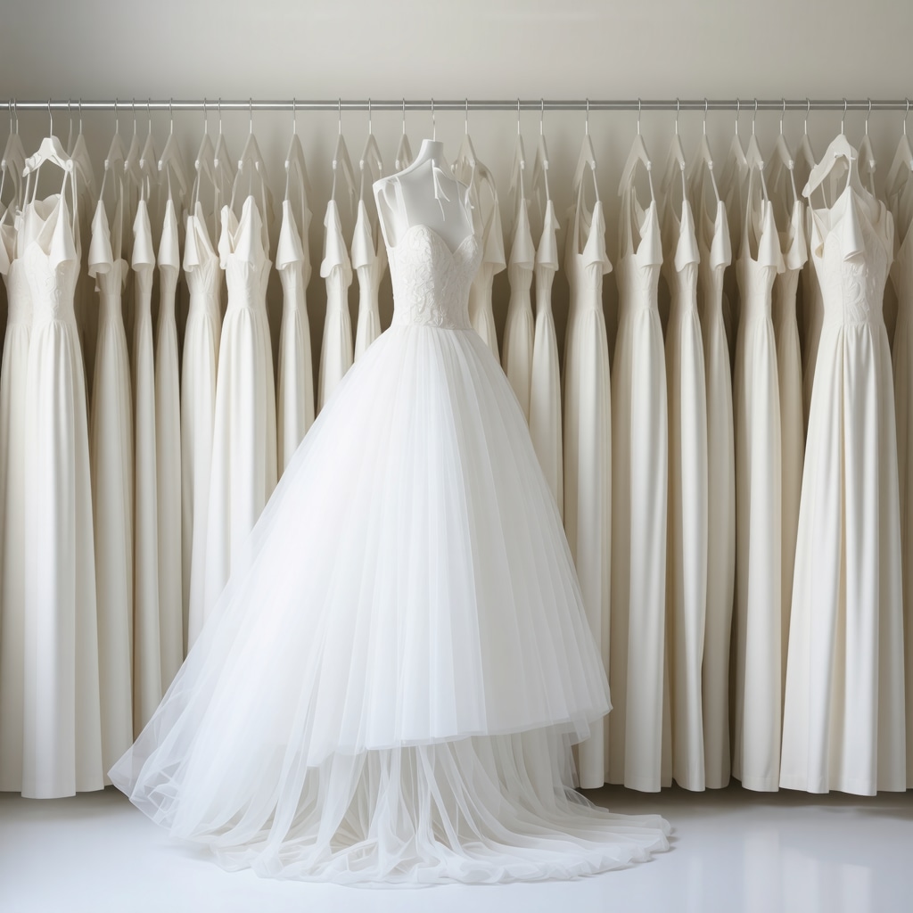 Vintage wedding dress stored with professional preservation techniques in Tampa.