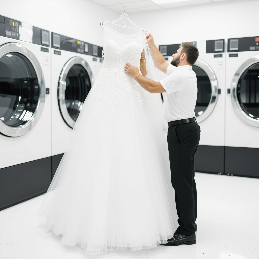 Wedding Gown Dry Cleaning in Tampa: Protect Your Dress Investment