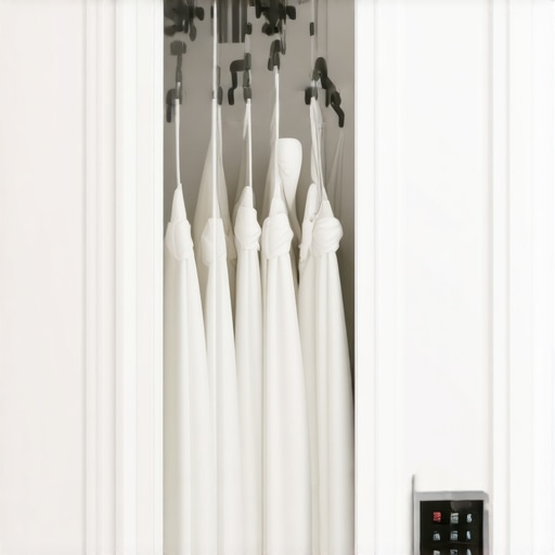 State-of-the-art climate-controlled storage for wedding gowns with digital sensors