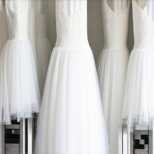 Wedding gown preservation laboratory with laser cleaning tools and climate control equipment