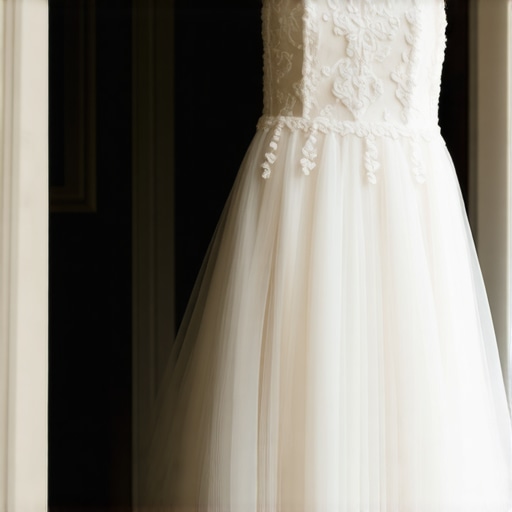 Vintage wedding dress stored properly in a climate-controlled environment in Tampa