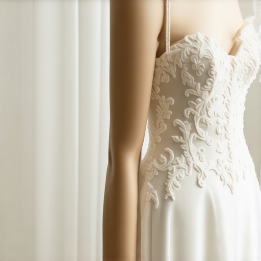 Restoration process of vintage wedding gown with advanced cleaning techniques in Tampa