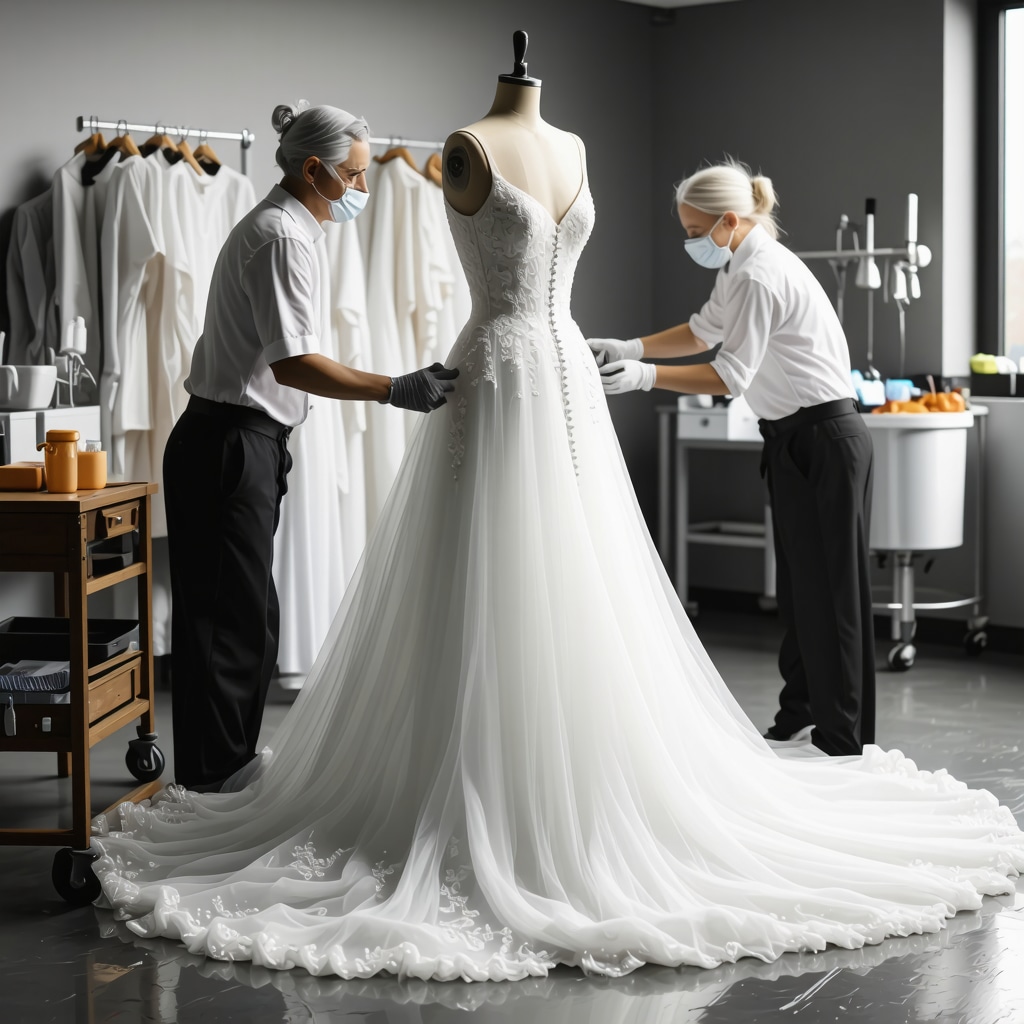 Wedding Dress Restoration Service in Tampa: Expert Cleaning Tips