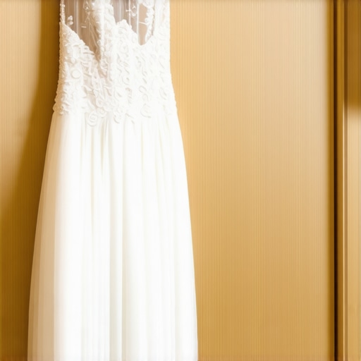 Vintage wedding gown in preservation box in Tampa