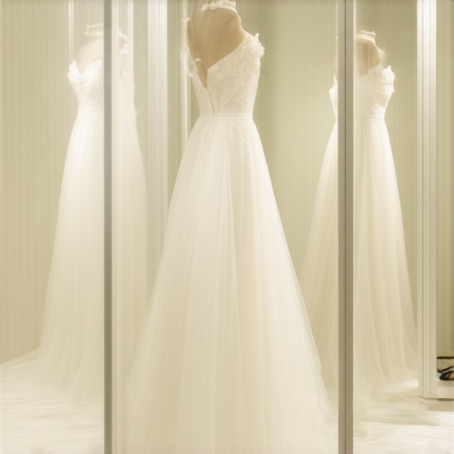 Elegant climate-controlled display case for wedding gown preservation in Tampa
