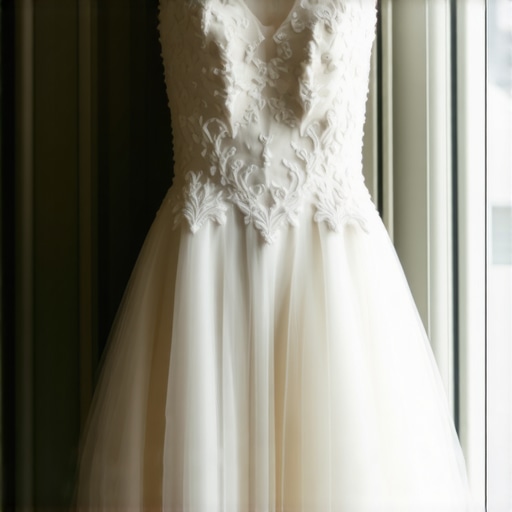 Vintage wedding gown stored in climate-controlled, UV-protected Tampa storage