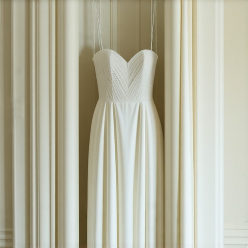 Vintage Wedding Gown Preservation in Tampa A preserved vintage wedding dress stored carefully in a climate-controlled box in Tampa