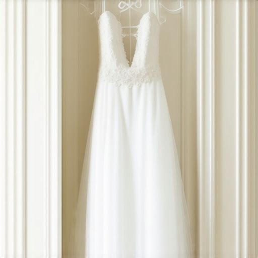 Vintage wedding gown stored in preservation box in Tampa