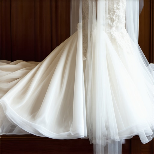 Vintage wedding gown stored in a museum-quality preservation box in Tampa