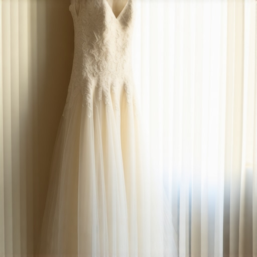 Vintage wedding gown stored in climate-controlled environment in Tampa