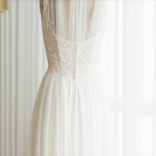 Expert conservator restoring vintage wedding gown with delicate techniques in Tampa