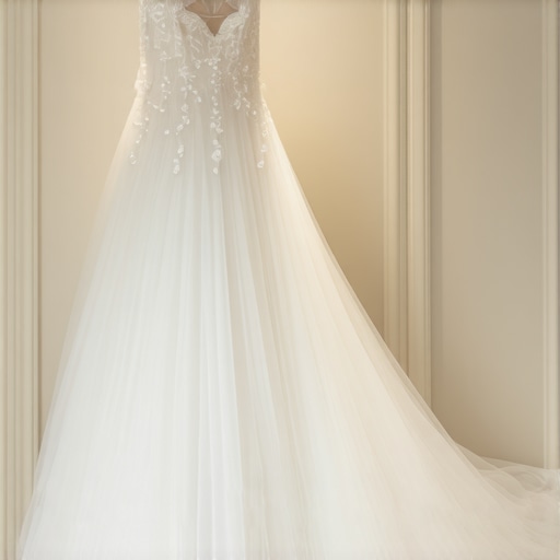 Luxury Bridal Gown Preservation in Tampa Wedding gown stored in climate-controlled environment with preservation technology.