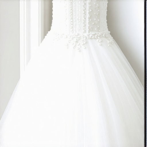 Wedding dress stored in a museum-quality box for preservation