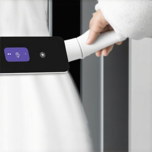 A bride's gown being gently cleaned with ultrasonic technology in Tampa