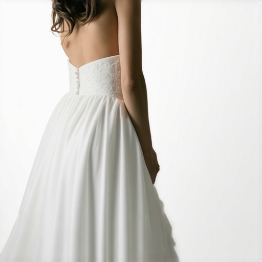 Professional cleaning of a wedding gown with eco-friendly techniques in Tampa