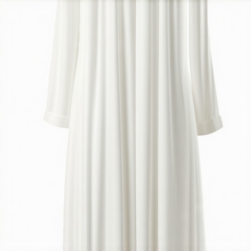 Gown steaming and acid-free tissue paper for preservation